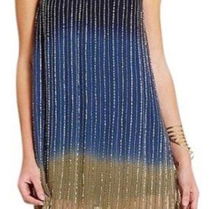 Chelsea & Violet beaded ombre dress